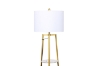 Picture of FLOOR LAMP 728 IN GOLD METAL ETAGERE