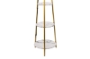 Picture of FLOOR LAMP 728 In Gold Metal Etagere