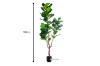 Picture of ARTIFICIAL PLANT 266-304 Thick Branch Fiddle Leaf (180cm)