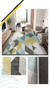 Picture of Area rug MAT0007 90" x 63 "