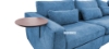Picture of MAYA SECTIONAL MODULAR CORNER SOFA WITH SIDE TABLE *NAVY BLUE