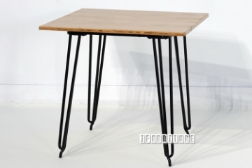 Picture of (Final Sale) CARTER Dining Table with Bamboo Top
