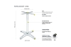 Picture of [Commercial Supply Only] CX26 FLATTECH Auto Adjust Table Base