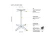 Picture of [Commercial Supply Only] CX26 FLATTECH Auto Adjust Table Base