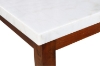 Picture of SOMMERFORD 163 Marble Top Dining Table (White)