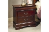 Picture of LOUIS PHILIPPE 2-Drawer Nightstand (Cherry)