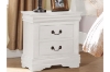 Picture of LOUIS PHILIPPE 2-Drawer Nightstand (White)