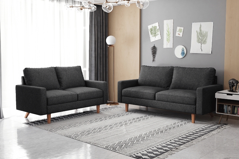 Picture of MAC Fabric 3+2 Sofa Range (Dark Gray)