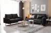 Picture of MAC Leather 3+2 Sofa Range (Black)