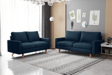 Picture of MAC Fabric Sofa Range (Dark Blue) - Final sale
