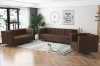 Picture of MISHTI Velvet Sofa Range (Brown) - 1 Seater (Armchair)