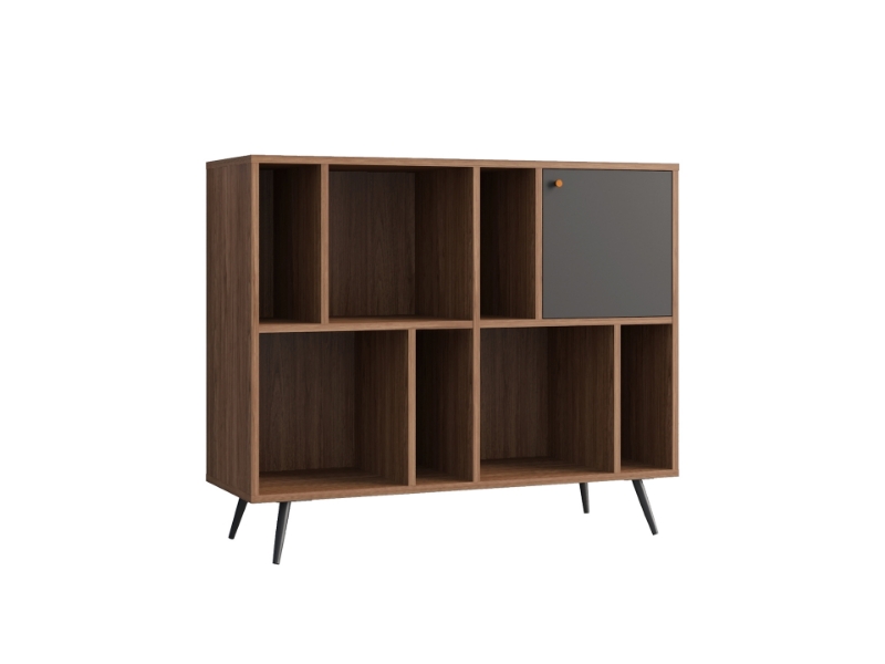 Picture of RIO Open Bookcase (Dark Walnut)