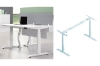Picture of UP1 Straight Adjustable Desk Frame - Height Range 695mm-1185mm (White)