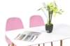 Picture of OSLO 5PC DINING SET *PINK VELVET