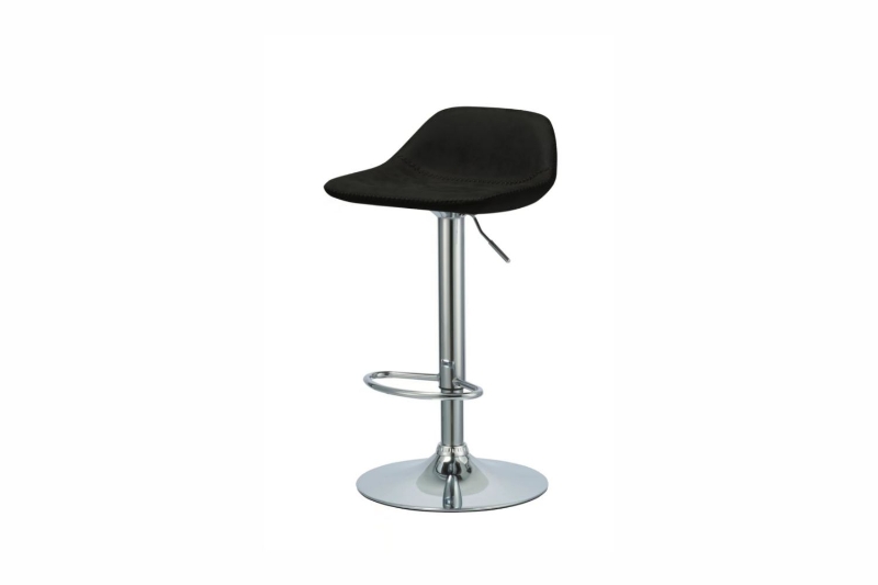 Picture of MANTIS Adjustable Swivel Gas Lift Bar Stool - Black