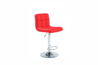 Picture of NEBULA Barstool (Black, White, Red) - Red