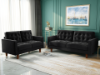 Picture of MILIOU 2-Seater Loveseat (Black)