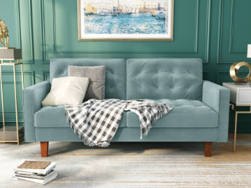 Picture of MILIOU 3+2 Sofa Range (Grayish Cyan) - 3+2 Set