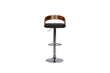 Picture of SADDLE BENTWOOD BARSTOOL (BLACK)