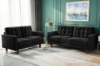 Picture of MILIOU 2-Seater Loveseat (Black)