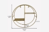 Picture of GENOA D14.5" Round Wall Shelf