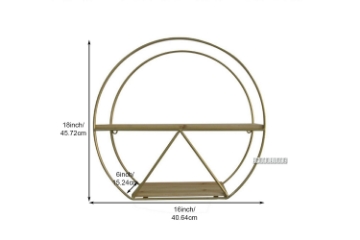 Picture of GENOA Round Wall Shelf (16"x18")