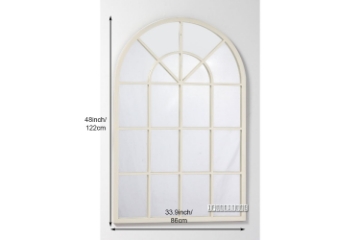 Picture of AMALFI Arch Window Mirror (86cm x 122cm)