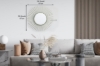 Picture of SUNBURST Steel Wall Mirror (D38")