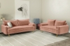 Picture of MARYJANET Velvet Sofa Range (Rose) - 2 Seater (Loveseat)