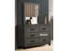 Picture of GLYNDON 6-Drawer Dresser with Mirror (Grey)