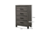 Picture of GLYNDON 4-Drawer Chest(Grey)