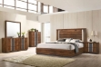 Picture of SANDRA 5pc Bedroom Combo (Walnut Colour) - Queen