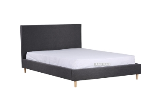 Picture of MADRID Fabric Platform Bed in Four Sizes - Twin