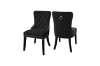 Picture of MONARC Velvet Dining Chair (Black)