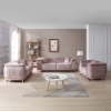 Picture of CALLISTA Chesterfield Sofa Range (Pink) - 1 Seater (Armchair)