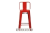 Picture of TOLIX Replica Bar Stool with Back (Seat Height H30")