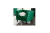 Picture of JERILYN Chesterfield Flared Arm Velvet Sofa Range (Green) - 1 Seater (Armchair)