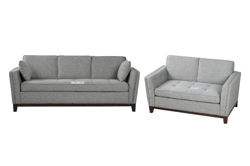 Picture of BAFIA 1+2+3 Sofa Range (Grey)- 3 + 2 Combo