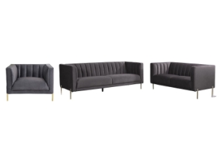 Picture of FALCON Sofa Range (Grey) - 3+2+1 Sofa Set