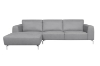 Picture of Lincoln FABRIC SECTIONAL SOFA * LIGHT GREY