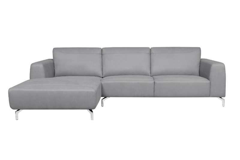 Picture of LINCOLN Fabric Sectional Sofa (Light Grey) - Left