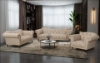 Picture of MARSALA 3+2+1 Chesterfield Tufted Fabric Sofa Range (Beige) - 3 Seater