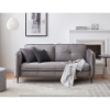 Picture of GALENA STEEL FRAME 3 SEATER SOFA IN GRAY