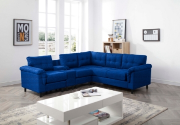 Picture of GUNNAR  Reversible Sectional Sofa (Blue)