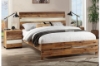 Picture of LEAMAN Acacia Wood Bed Frame in King Size