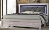 Picture of DELIA Upholstery Bed Frame with LED Headboard - Queen Size