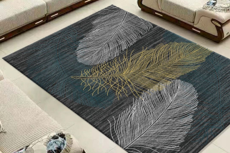 Picture of MULTICOLOUR FEATHERS Rug 169-001 (63"X90.6")