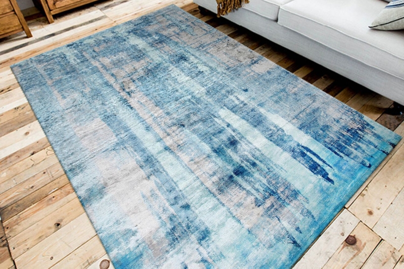 Picture of CONTEMPO Blue Rug 169-003 (63"X90.6")