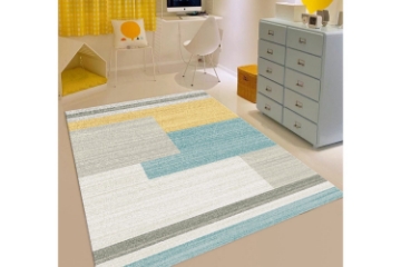 Picture of MULTICOLOUR Line Rug 169-013 (63"X90.6")