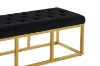 Picture of CARTER 47.2" Velvet Bench (Black)